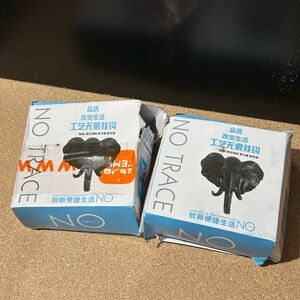 No Trace Elephant Wall Hooks